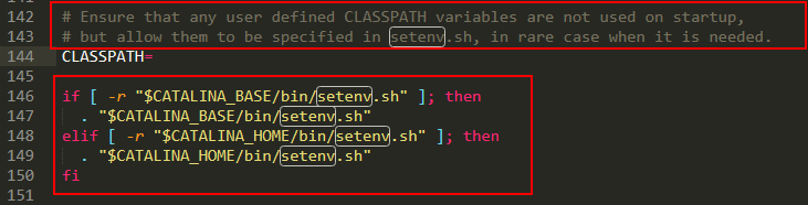 Tomcat通过setenv.sh添加环境变量 linux – Ykuee的博客